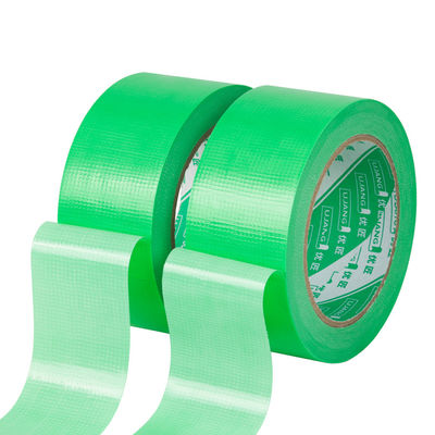 マスキング 修理テープ 撕裂が簡単 粘着残留がない 防水性 伸縮性 PE 緑色 布 ベース ヘルステープ