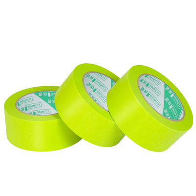 グリーンマスキングテープ 日本和紙マスキングテープ 防水アクリル粘着剤 車用